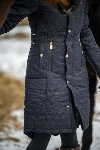 KATMAI long winter jacket NAVY