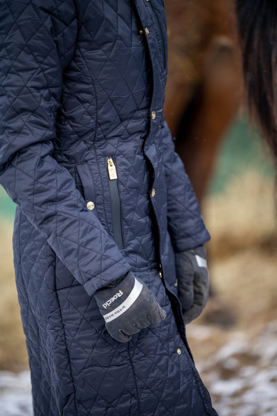 Veste d'hiver longue KATMAI MARINE - VENTE FINALE