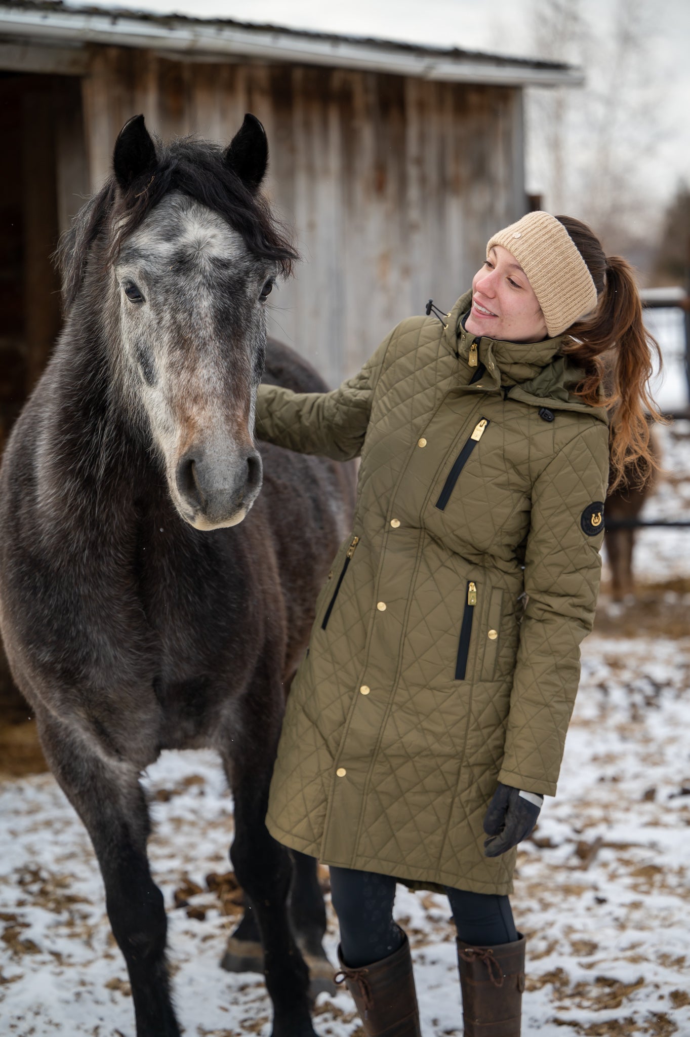 Manteau d'hiver KATMAI - OLIVE - VENTE FINALE 