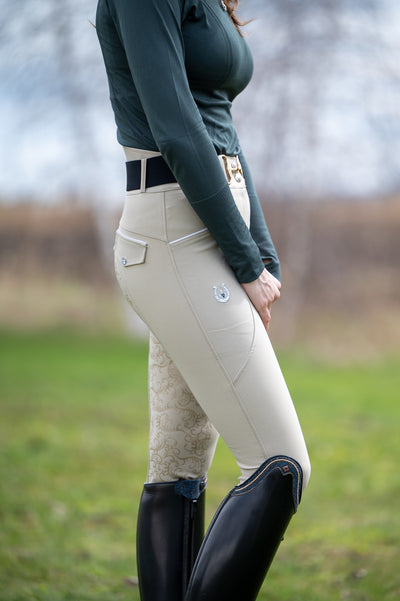 Dalhousie Full Seat Summer Breeches - Beige - Pre Order