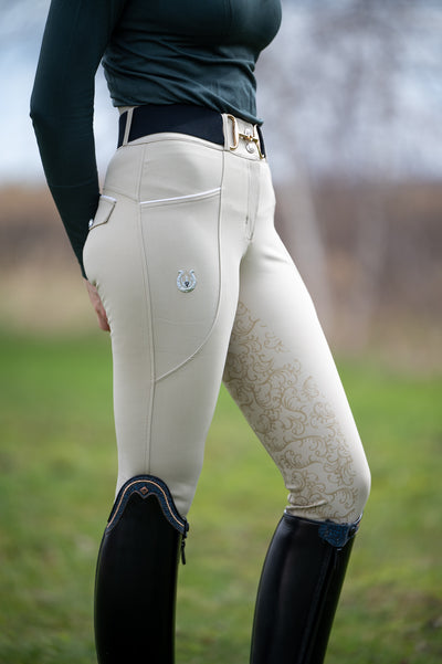 Dalhousie Beige - Pantalon d'équitation