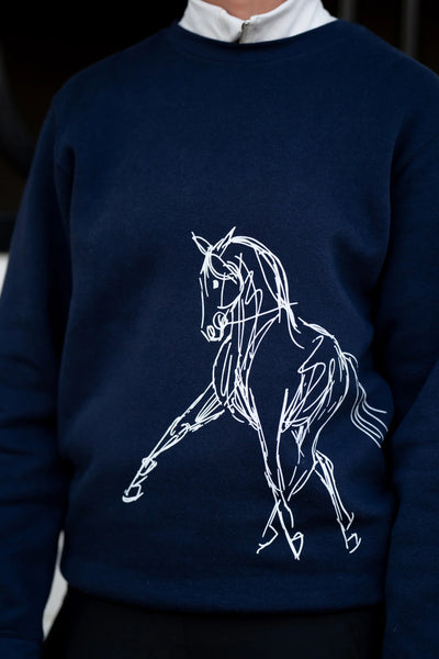 DRESSAGE SKETCH SWEATSHIRT