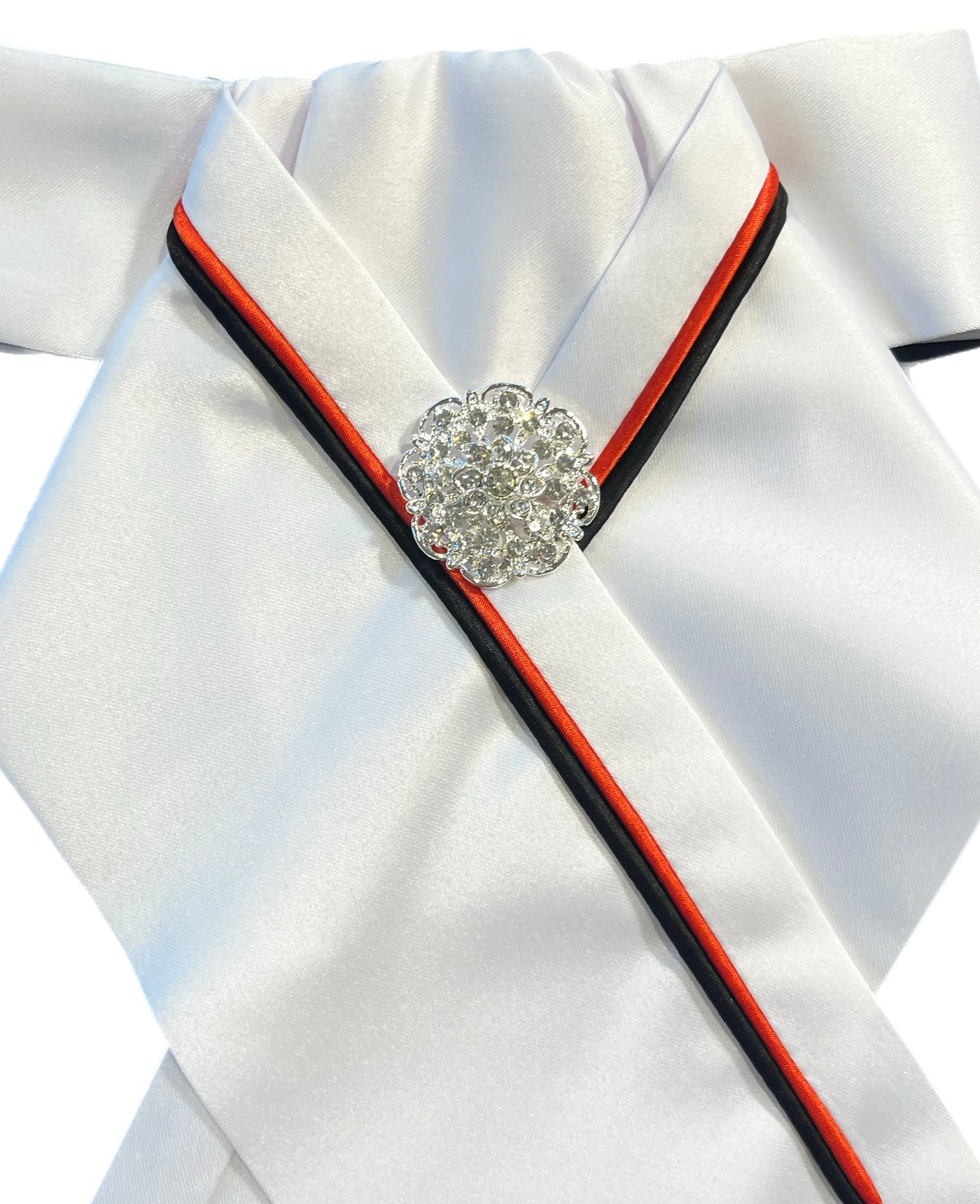 Stock Tie - Red and Black