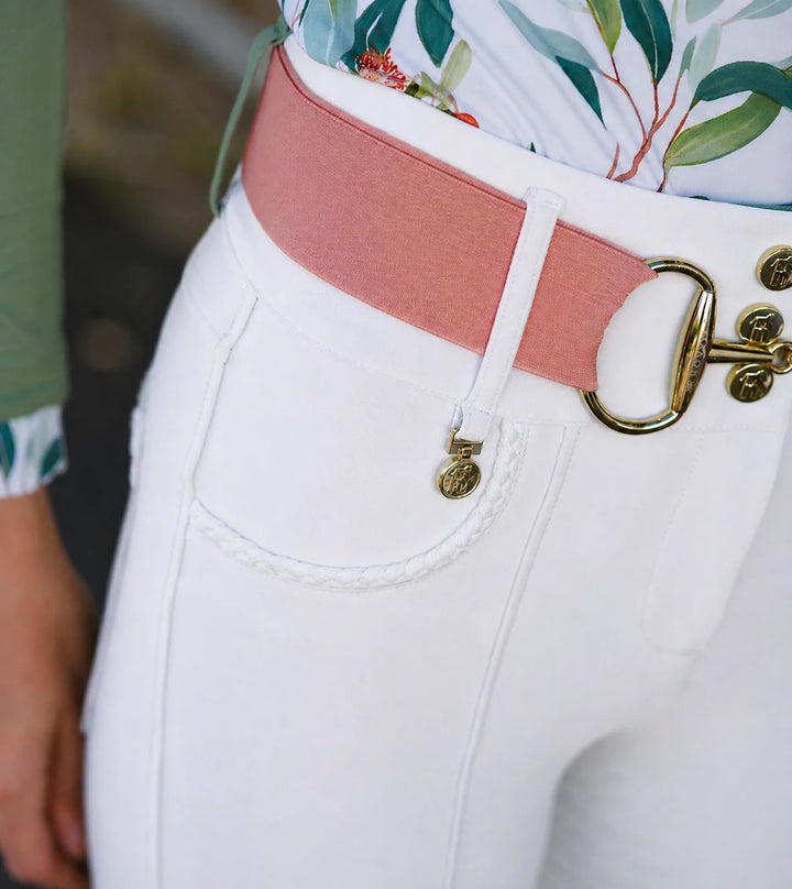 The Braided Full-Seat Breech (Bright White)