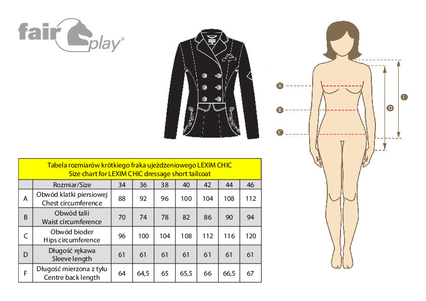 Queue-de-pie courte de dressage FP LEXIM CHIC noire