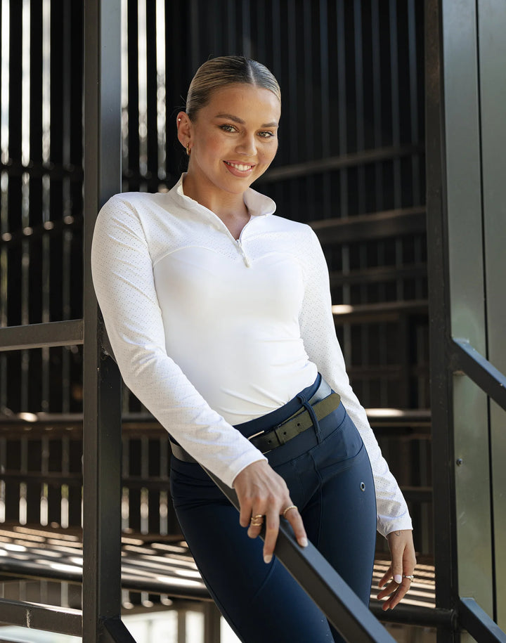 Chemise Marcela Show - Manches longues - Blanche - Vente finale