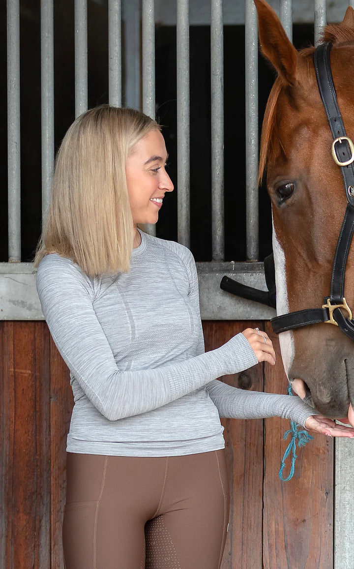 Polly seamless long sleeve top - Final Sale - Leveza