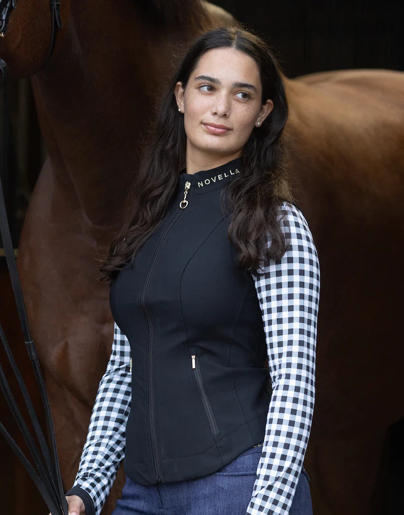 The Sara Vest  - Black