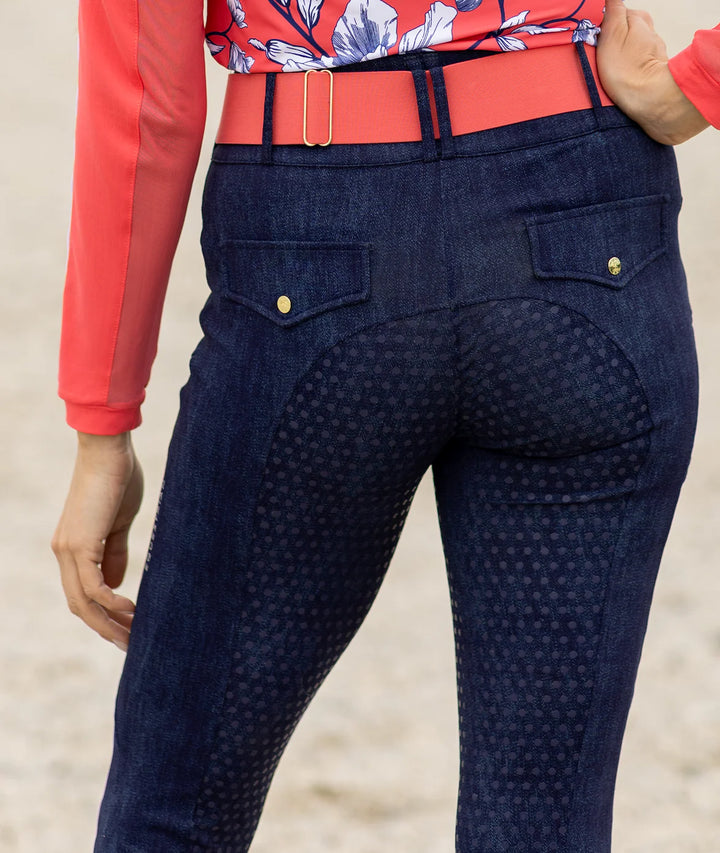 Le pantalon d'équitation Always Fits Jean Breech. (Déperlant)