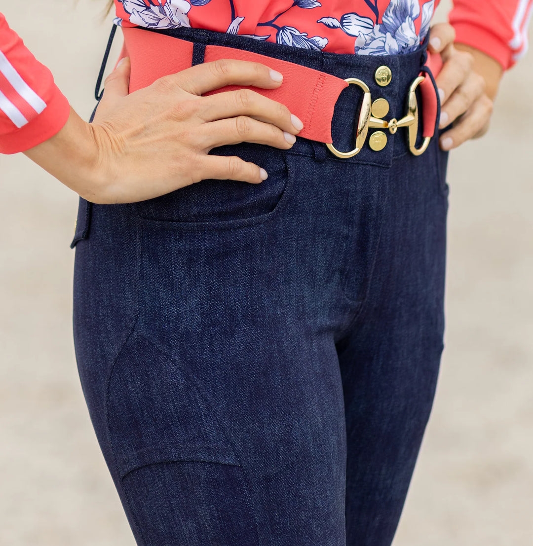 Le pantalon d'équitation Always Fits Jean Breech. (Déperlant)