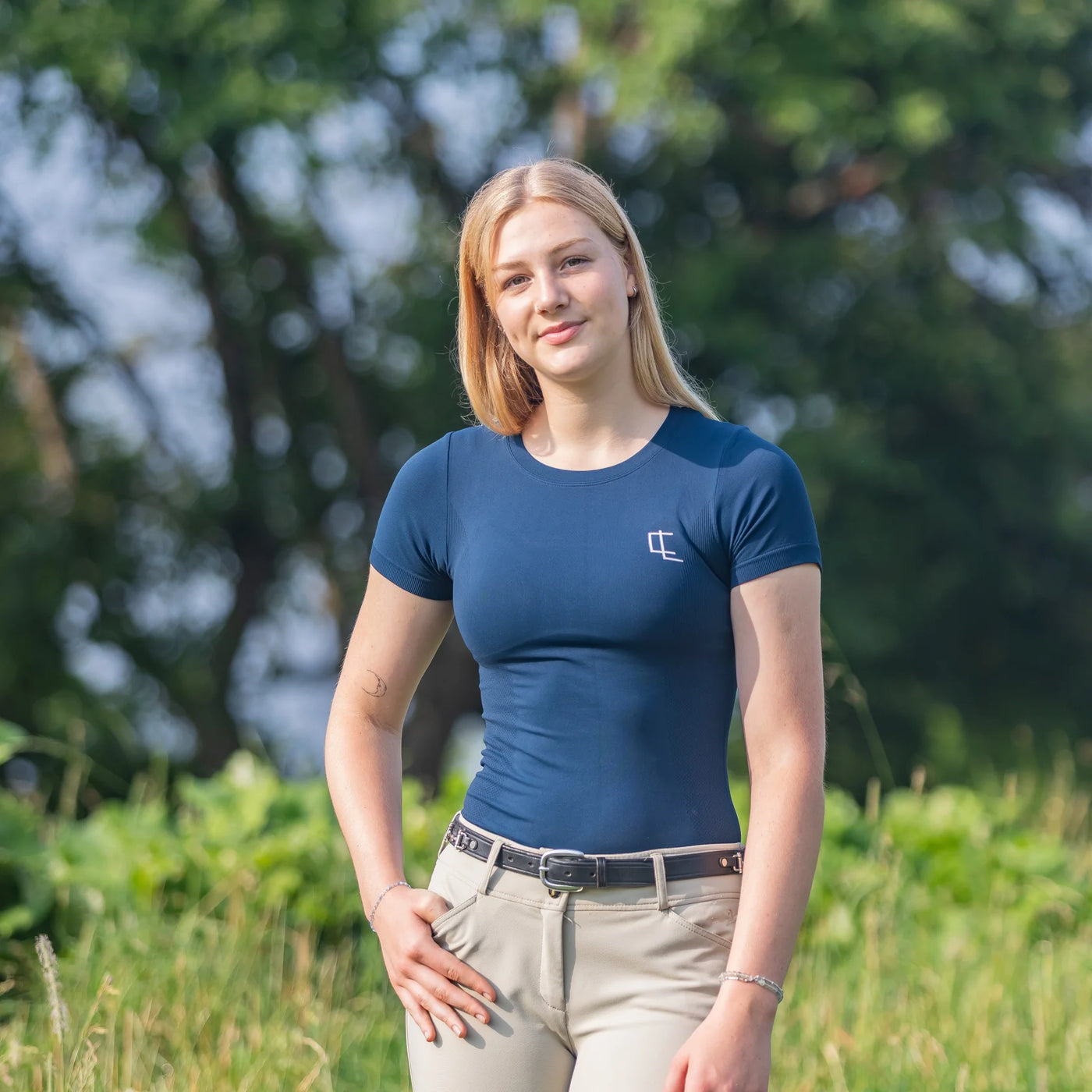 CL Seamless Short Sleeve - Cobalt