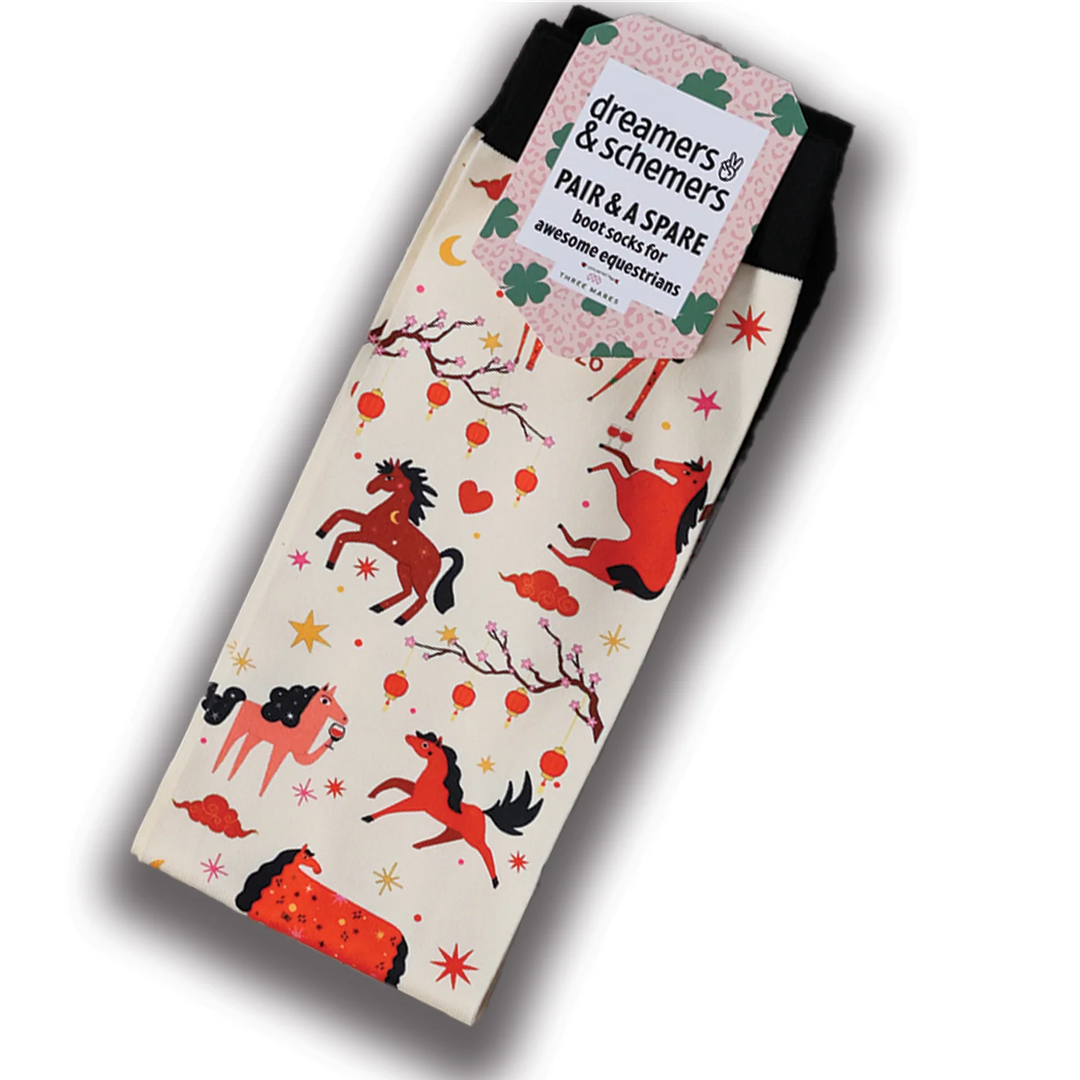 Year of the Horse Pair & A Spare Socks - Leveza