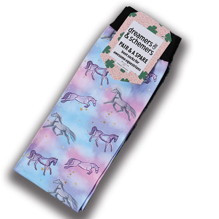 Horsey Dreams Pair & A Spare Socks - Leveza