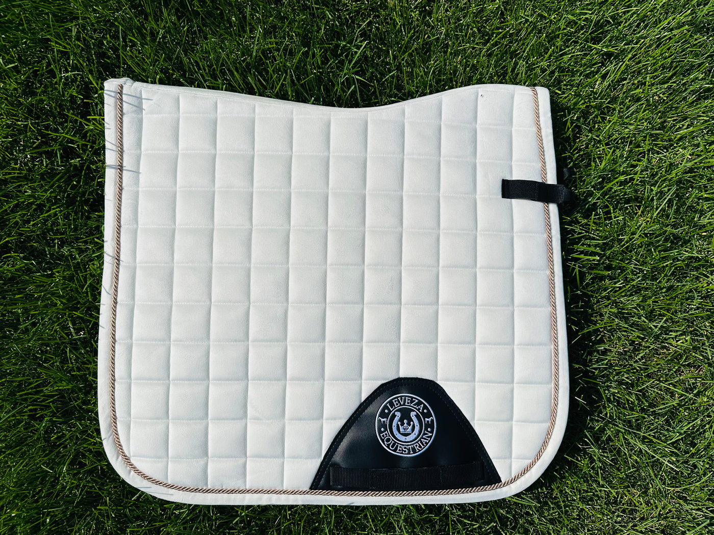 Dressage saddle pad - Off white