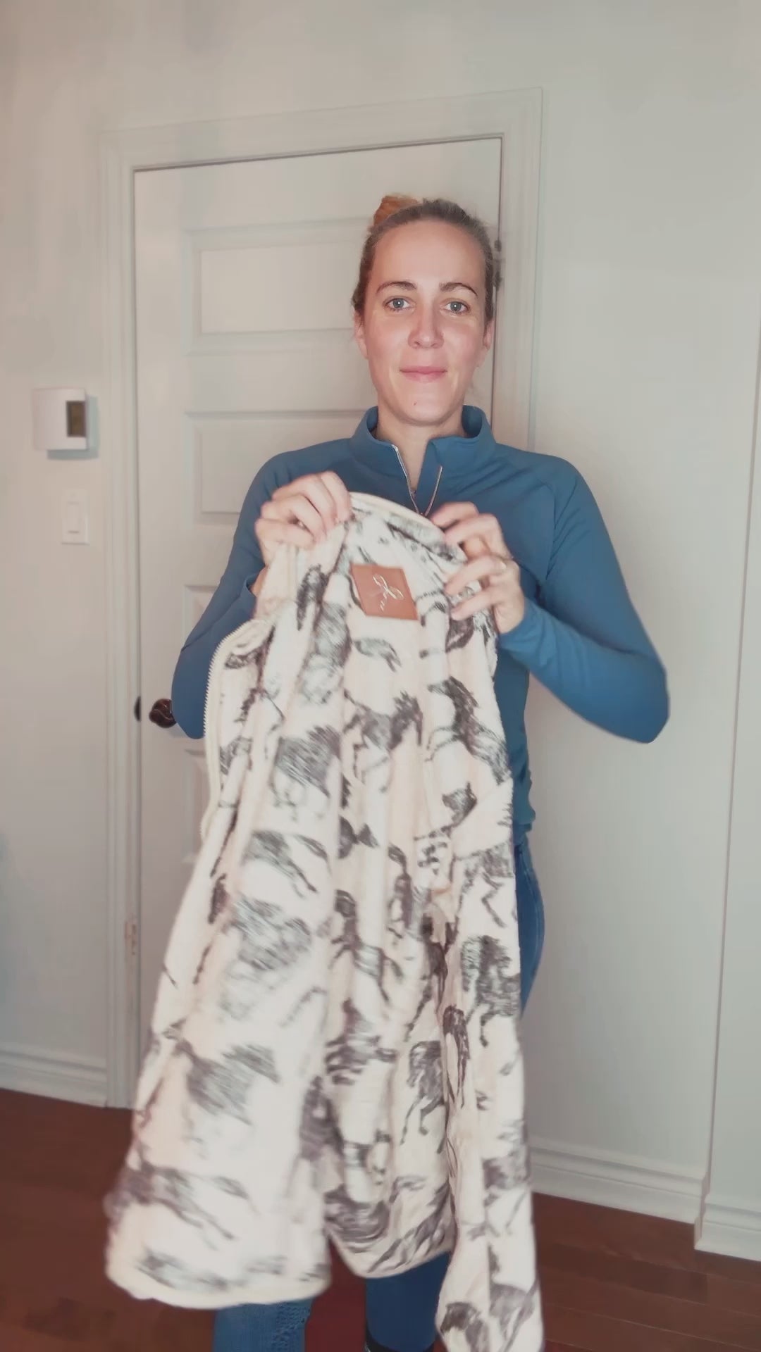 Stable Fleece Jacket in Oat - Final Sale
