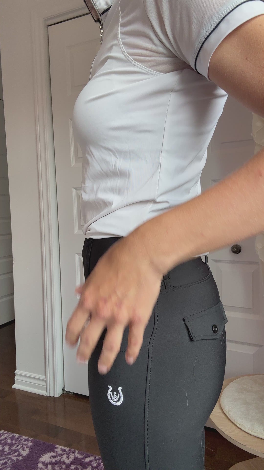 Serenata Black Riding leggings