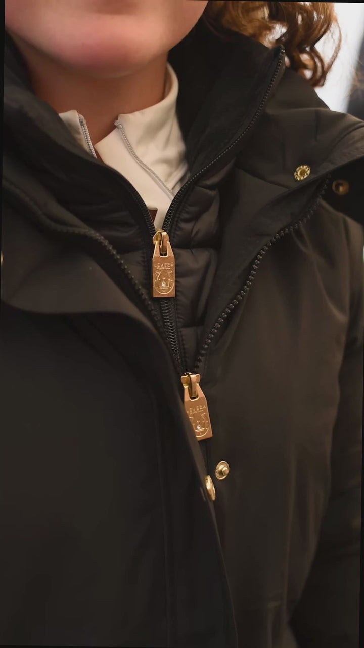 Veste d'hiver noire Alaska