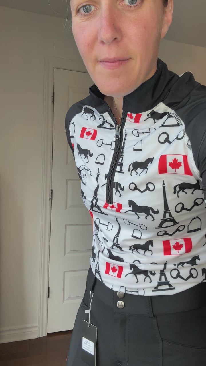 Pantalon Canada Noir Femme