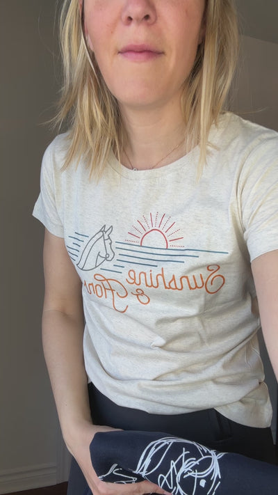 SUNSHINE & HORSES TEE