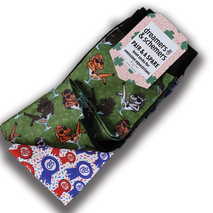 Shaken Not Stirred Pair & A Spare Socks - Leveza