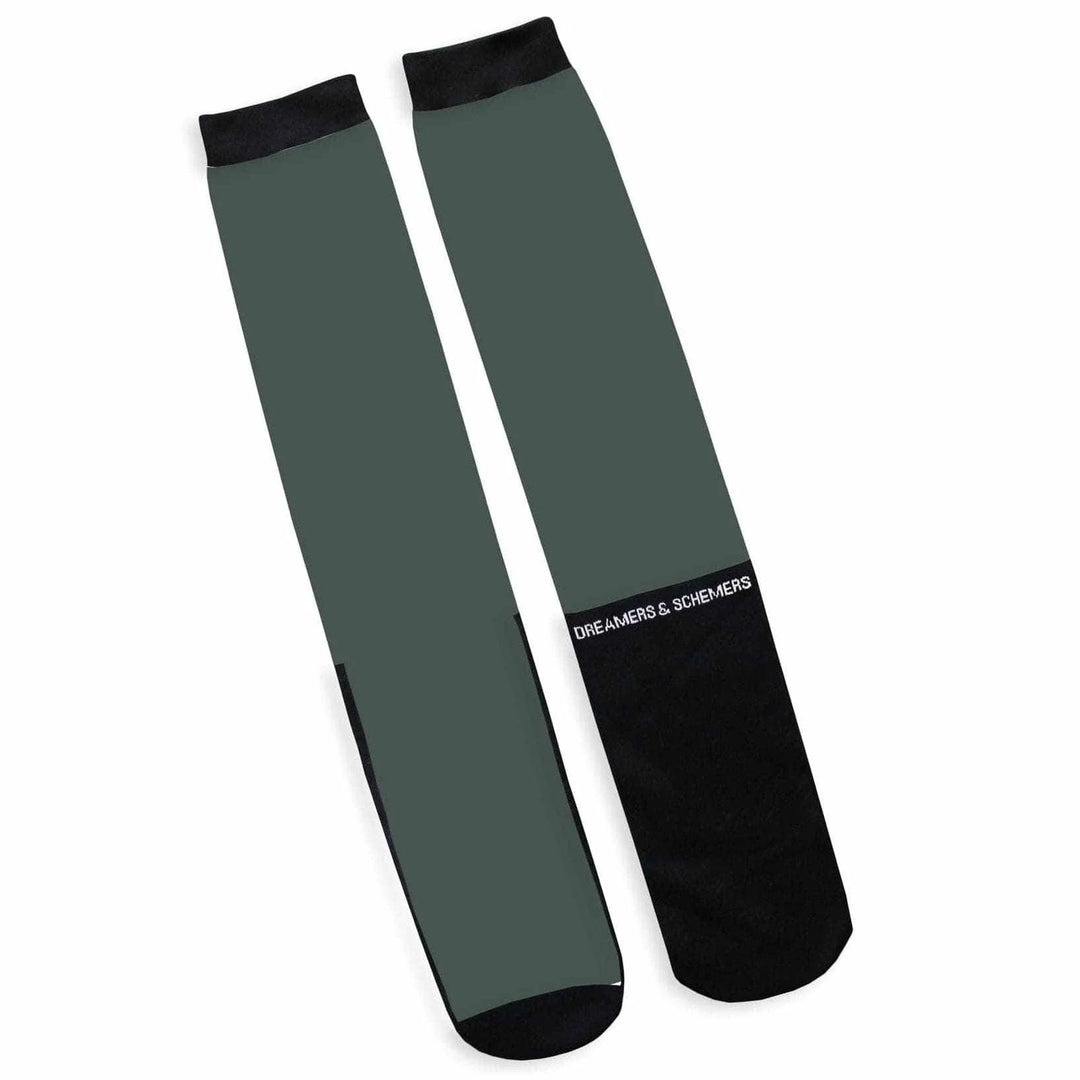 Chaussettes simples et solides - Vert Forêt Fonce
