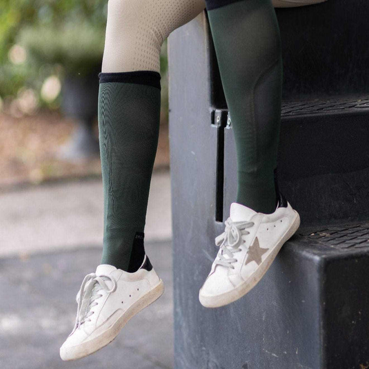 Chaussettes simples et solides - Vert Forêt Fonce