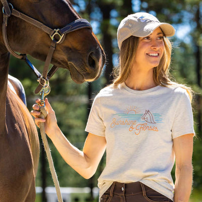 SUNSHINE & HORSES TEE