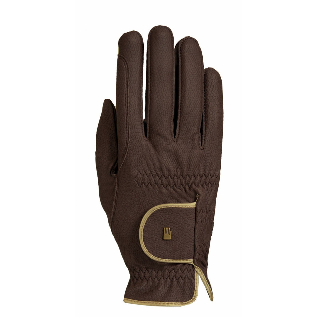 Roeckl Lona Summer Riding Glove - Brown Gold - Leveza