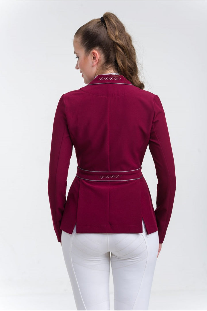 Riding Show Jacket VENICE - burgundy