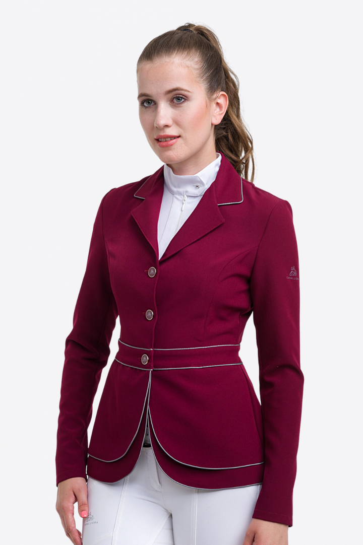 Riding Show Jacket VENICE - burgundy