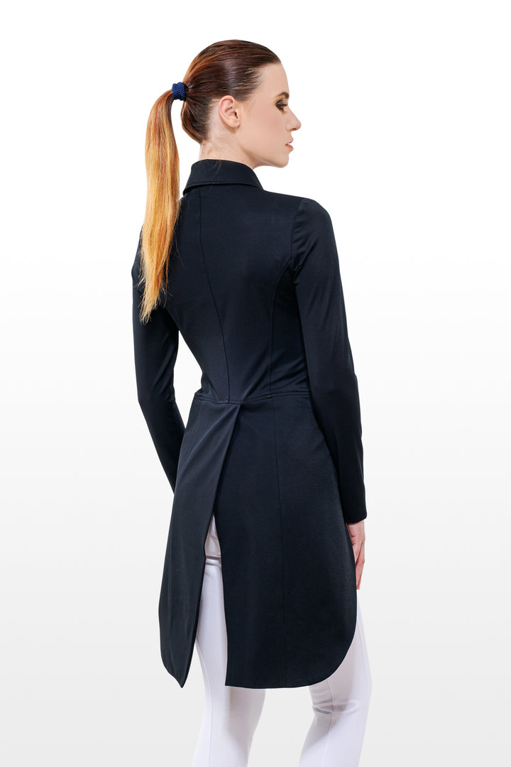 Tailcoat Black Mesh summer - BLACK