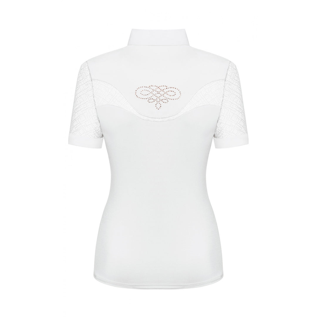 FAIR PLAY CECILE ROSEGOLD SHORT SLEEVE COMPETITION SHOW SHIRT