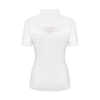 FAIR PLAY CECILE ROSEGOLD SHORT SLEEVE COMPETITION SHOW SHIRT