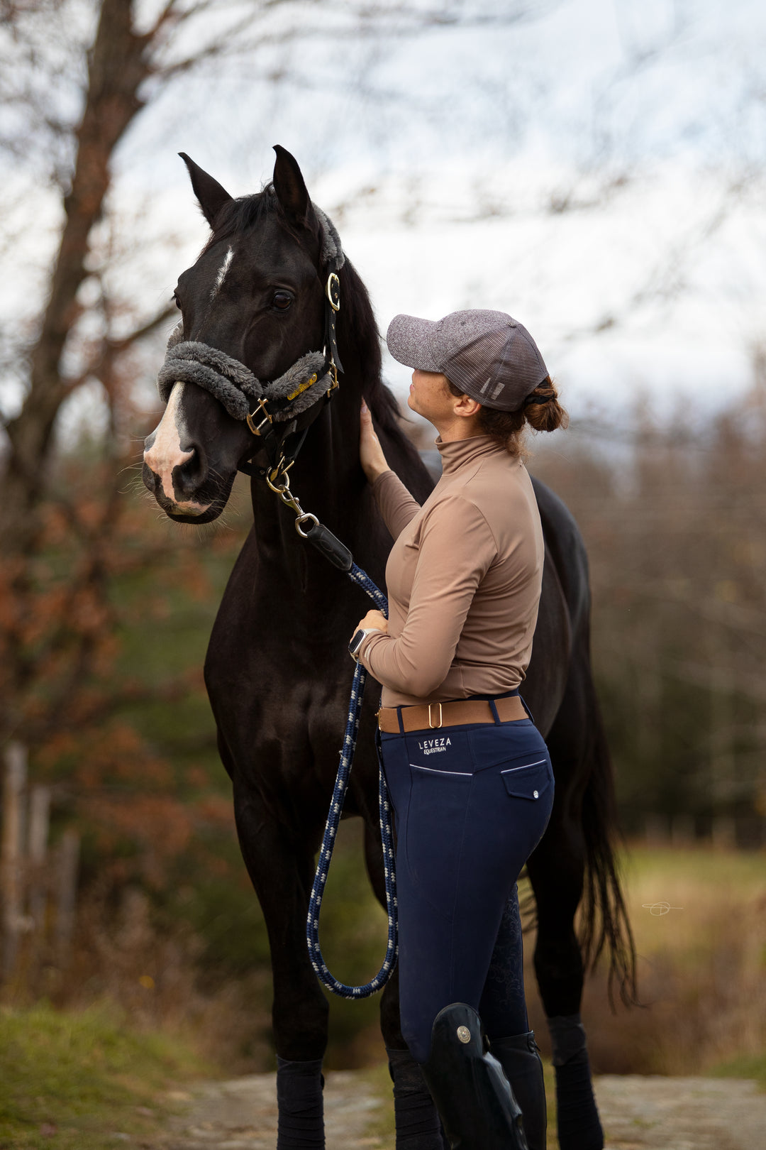 Culotte d'été à fond intégral Dalhousie - Bleu marine