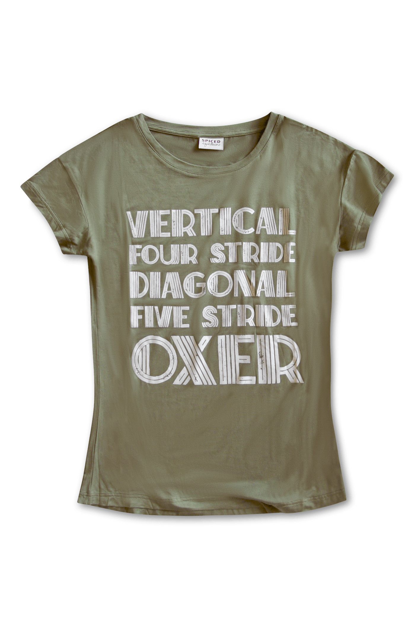 COURSE WALK TEE IN TAUPE