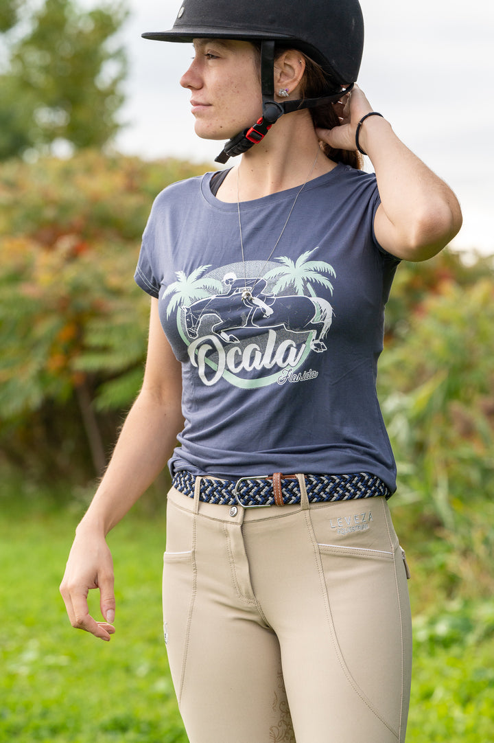 T-shirt Ocala Charbon - Vente finale