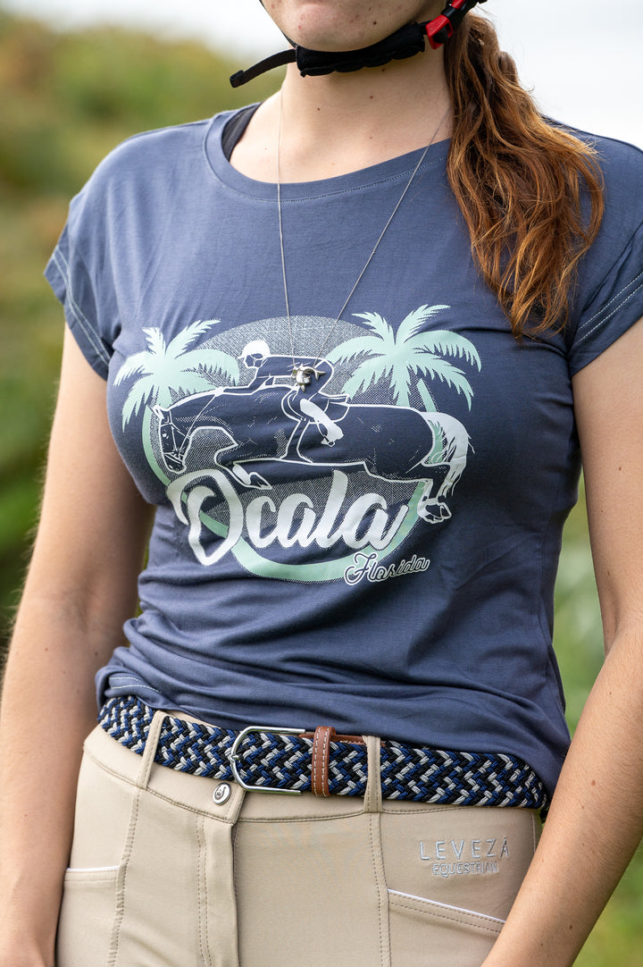 T-shirt Ocala Charbon - Vente finale