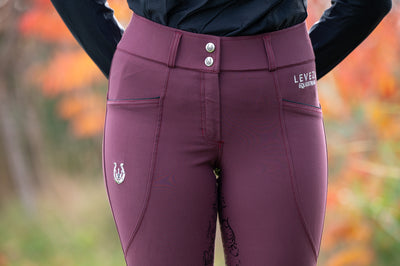 Dalhousie Burgundy breeches