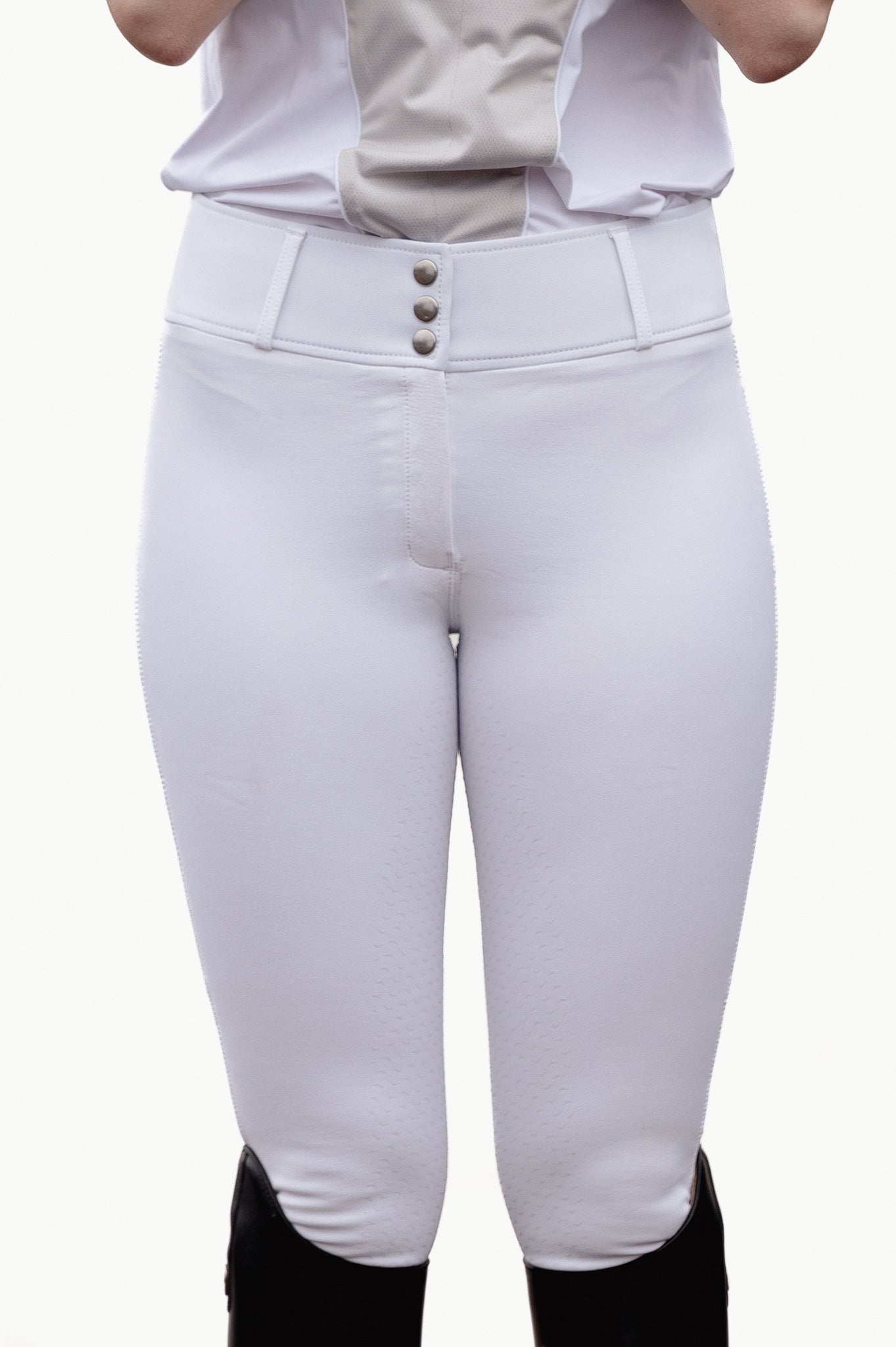 Brittany all white show breeches