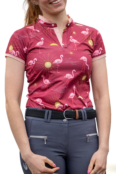 Spiced Sirene Polo Flamingo - Final sale