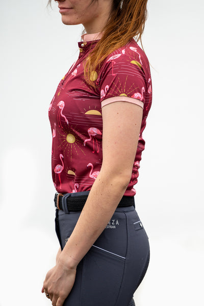 Spiced Sirene Polo Flamingo - Final sale