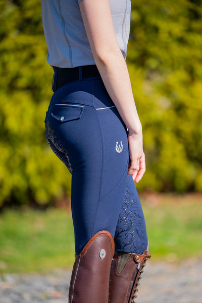 Culotte d'été à fond intégral Dalhousie - Bleu marine