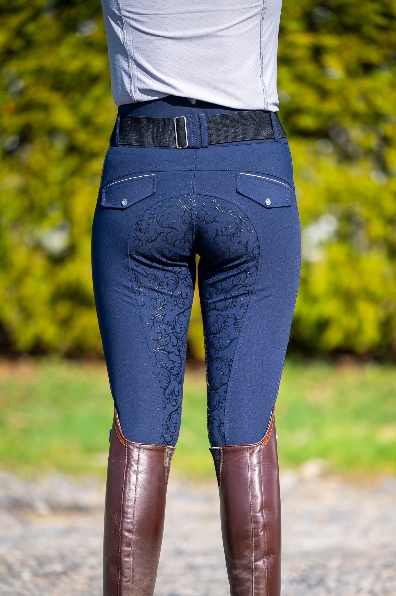 Culotte d'été à fond intégral Dalhousie - Bleu marine