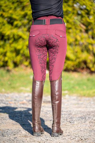 Dalhousie Burgundy breeches