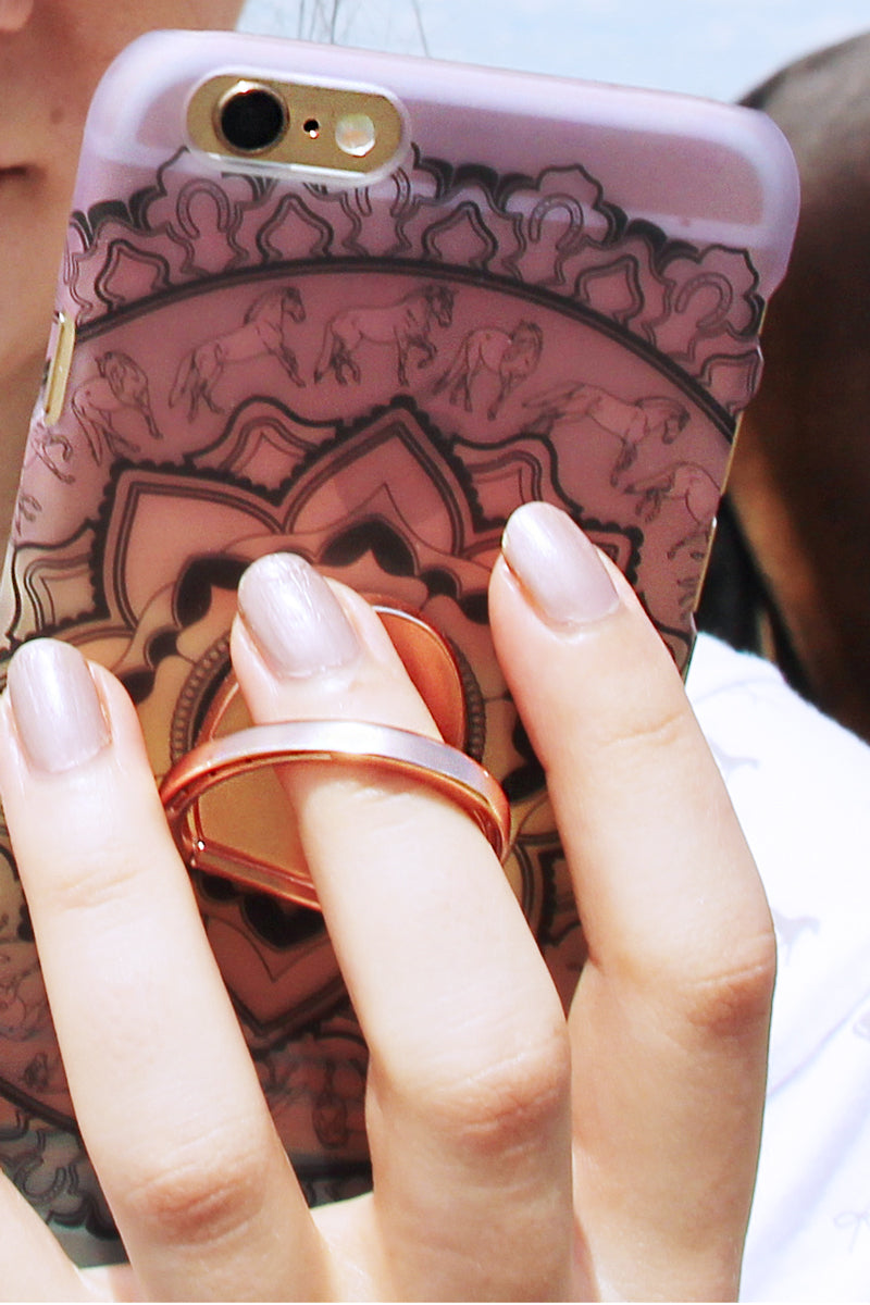 HORSESHOE PHONE RING HOLDER - Leveza