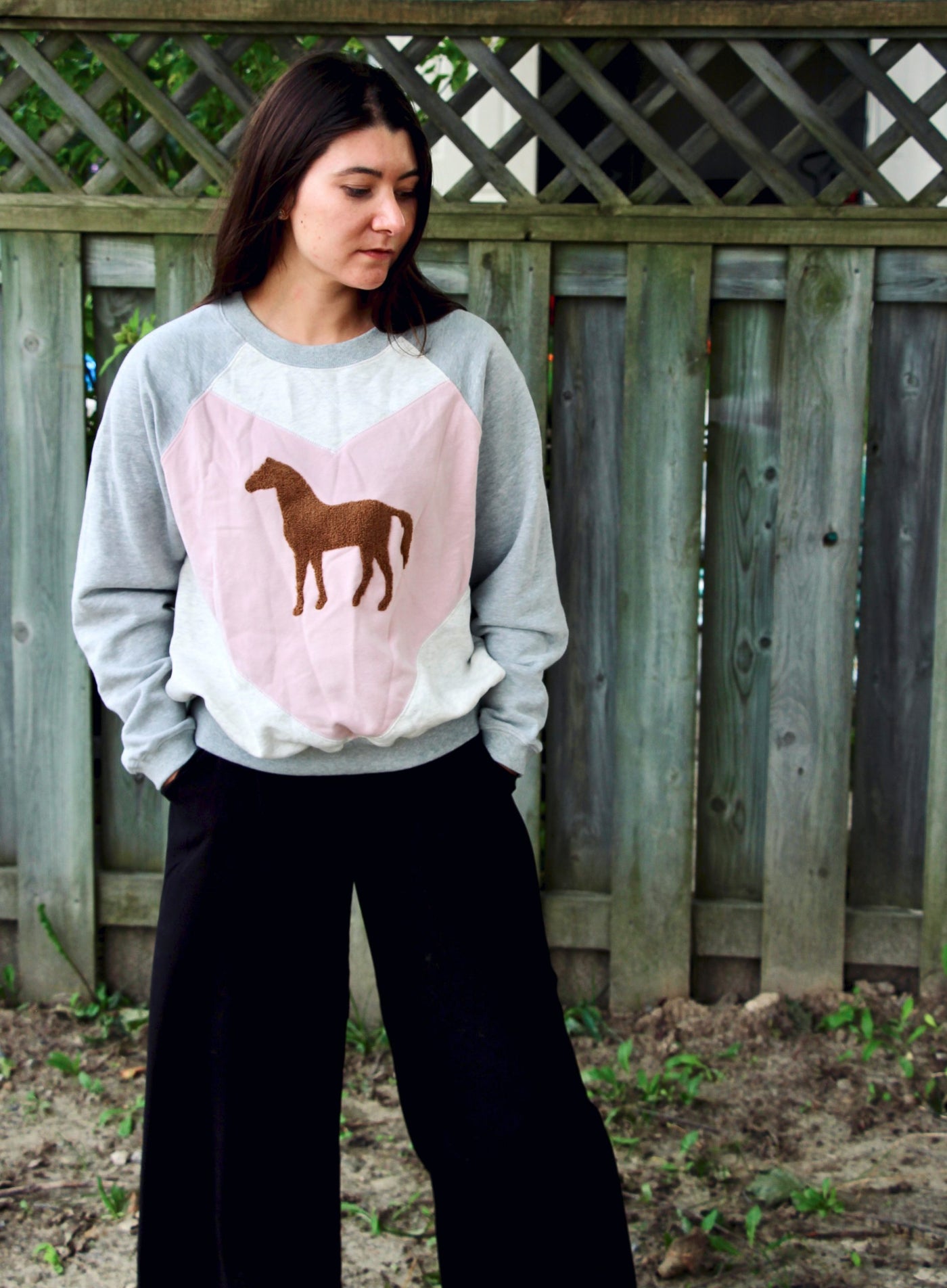 HEART HORSE SWEATSHIRT