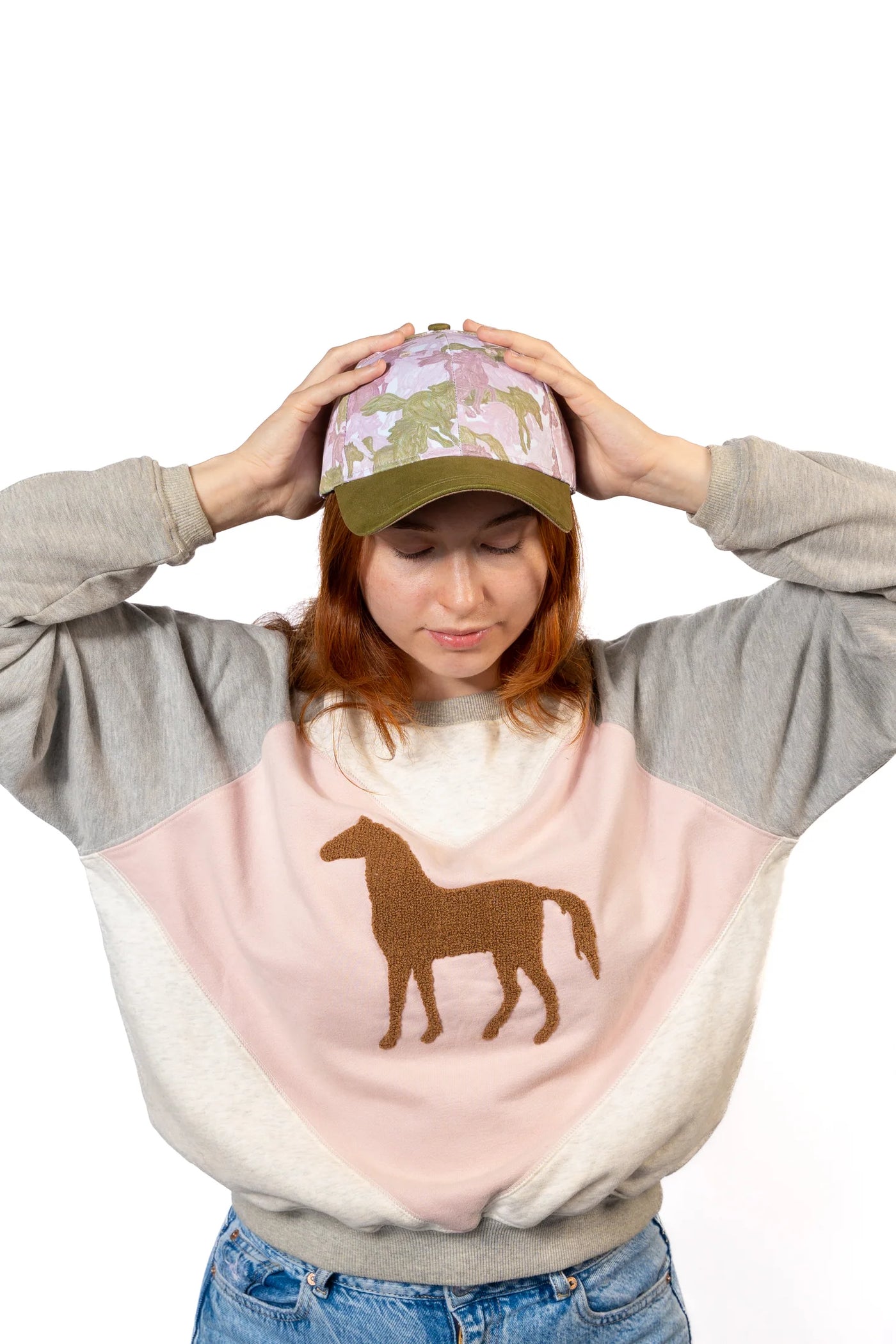 SWEAT-SHIRT CHEVAL CŒUR