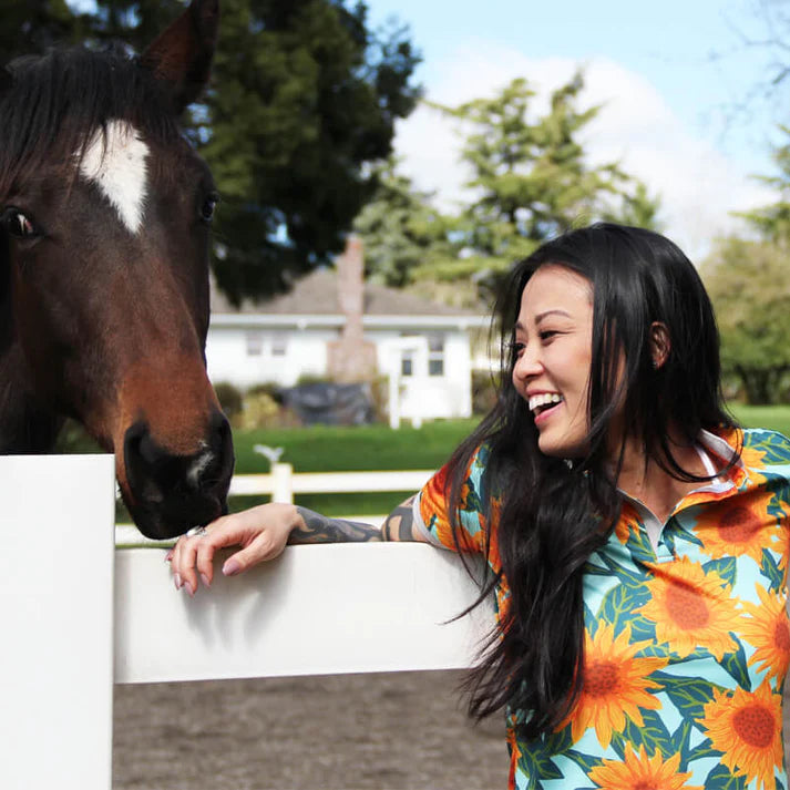 SIRENE POLO SUNFLOWER - Final Sale