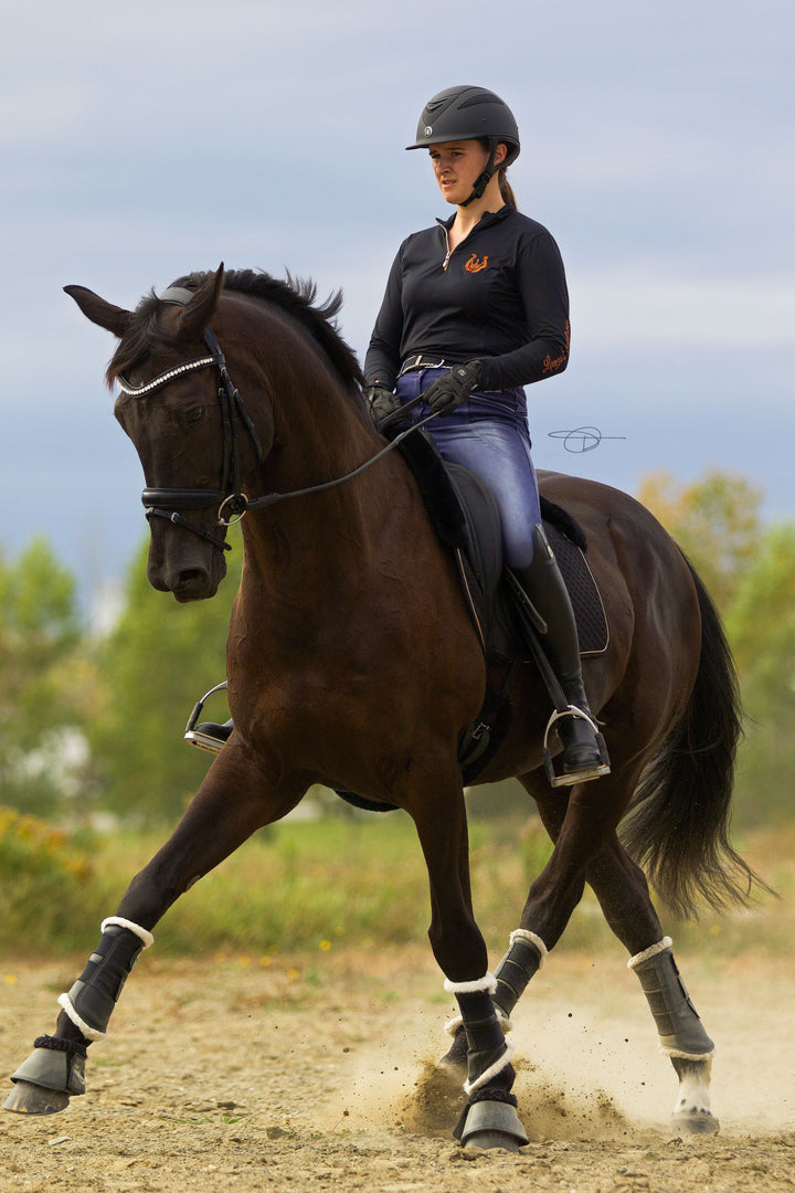 Limited Sheepskin Pad - Black - Leveza