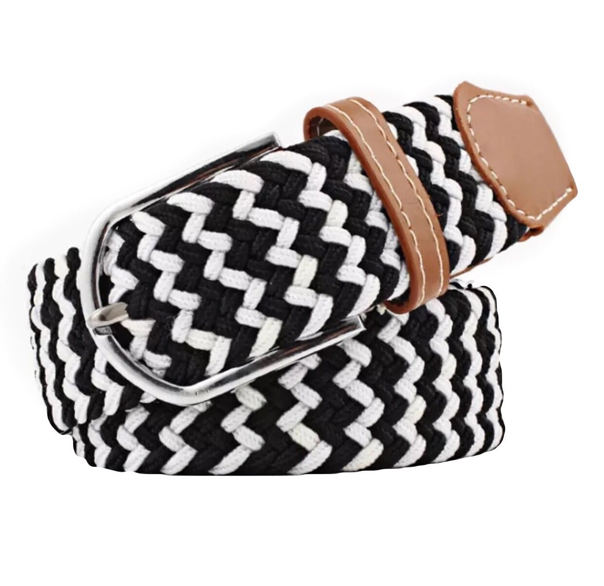 Belt Black-White - Leveza